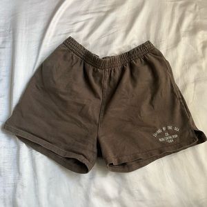 Brandy Brown Sweatshorts